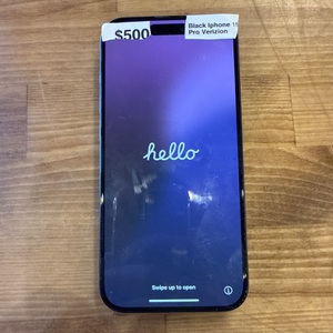 BLACK IPHONE 15 PRO VERIZION 