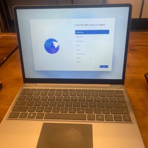 microsoft surface laptop go I5 4GB RAM 64GB WITH CHARGER