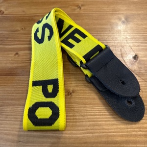 NO CROSSING GUITAR STRAP