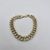 14K Y/G HOOP BRACELET 7.5G  SIZE 7-1/2"