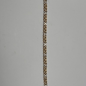 10kt / 3.80gms / Bracelet / X's & Hearts