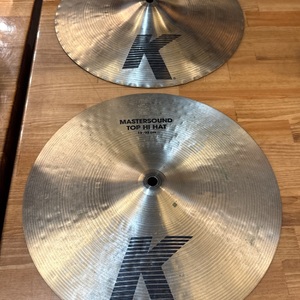 K CUSTOM MASTERSOUND HI HATS PAIR 13INCH