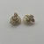 0.90gm YG Studs / 10K BHG Leaf Studs