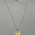 18" 2.20g 14k YG Necklace with Tree Pendant