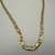 14K NECKLACE WITH CHAIN LINK DESIGN 25"