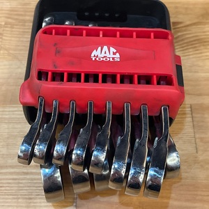 MAC TOOLS 14-PC. Metric Stubby Reversible Ratcheting Wrench Set - 12-pt.6-19MM 