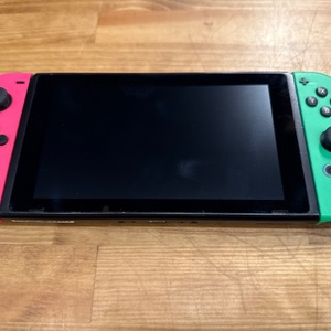 NINTENDO SWITCH CONSOLE WITH DOCK AND CHARGER NO SLIDES/SLEEVES