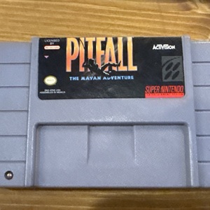 SNES PITFALL SUPER NINTENDO