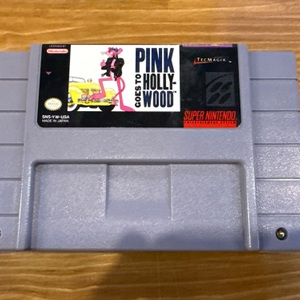 SNES PINK GOES TO HOLLYWOOD