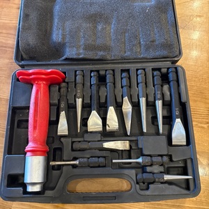 12pc Interchangeable Punch & Chisel Set