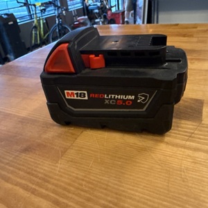 MILWAUKEE 5.0AH BATTERY