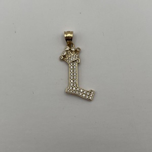 10K YG Charm / 2.2gms / "L"