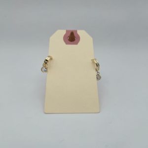 10K YELLOW GOLD EARRINGS 
