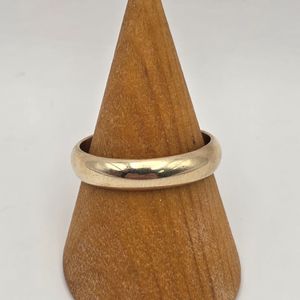 14k plain y/g band size 10-1/2 5.8g