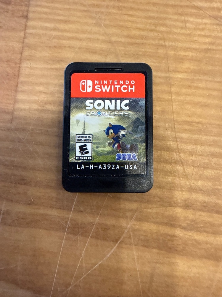 Sonic Note SWITCH SONIC FRONTIERS | Great Plains Pawn