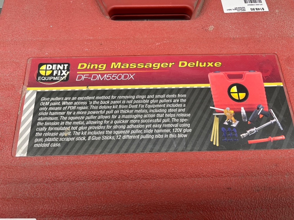 Dent Fix DF-705 MBX Geared Tractor Eraser Wheel - Decal & Sticker Removal Tool