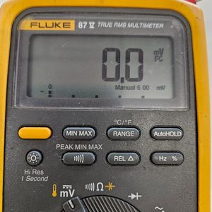 Fluke 87v TRUE RMS MULTIMETER WITH LEADS