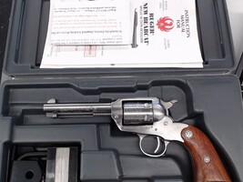 RUGER NEW BEARCAT STAINLESS  BOX AND PAPER WORK 