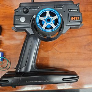 AIRTRONICS M11 CONTROLLER WITH HARD CASE AND TRANSMITTERS AND RECEIVERS 
