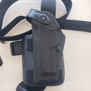 LEFT HAND THIGH RIG SAFARILAND BERETTA 92 LEFT HAND