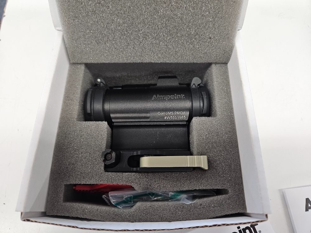 AIMPOINT COMP 5 2 MOA LRP/SP 39MM RIFLE OPTICE | Green Country Arms ...