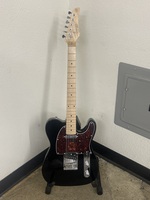Nashville Guitar BK NGW125 NGW Electric Guitar - Black / Maple