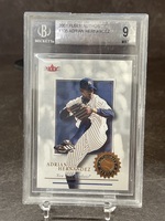 2001 Fleer Authority #105 Adrian Hernandez New York Yankees - Beckett 9