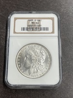 1885-O Morgan Silver Dollar NGC Graded MS64