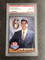 1992 Skybox NBA Hoops Tom Gugliotta Draft Basketball Card PSA 9 Mint