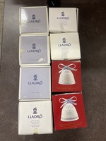 LLADRO Christmas Bell Orbament Lot Campana Navidad 92 93 94 95 96 97 2000 2001