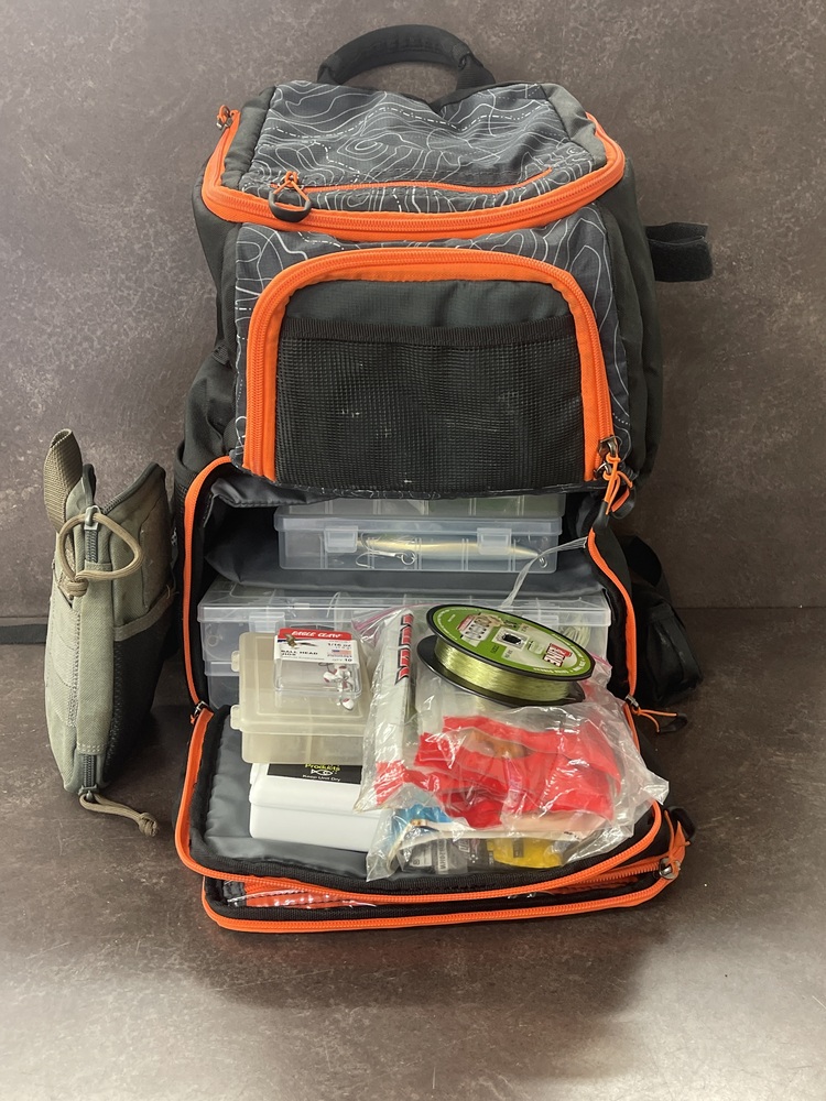 Ozark Trail Fishing Backpack with Assorted Gear | Imperial Jewelry & Loan