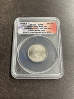 2009 P District of Columbia Quarter First Strike ANACS SP69 Satin Finish