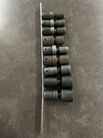 Snap On 9 Piece 6 Point Socket Set