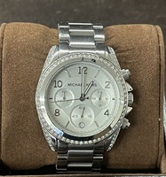 Michael Kors Women's Blair Silver-Tone Watch (MK5165)