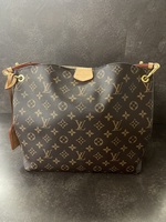 LOUIS VUITTON Monogram Graceful PM Shoulder Tote Bag – Beige (M43701)