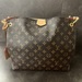 LOUIS VUITTON Monogram Graceful PM Shoulder Tote Bag – Beige (M43701)