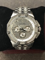 Bulova Men's Octava Crystal Chronograph Quartz 98C134 Watch 41.5mm