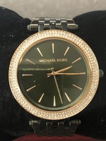 Michael Kors Darci Pavé Olive-Tone Watch MK-3729 39mm