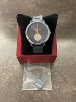 Michael Kors Portia Blue Stainless Steel 36.5mm Watch - MK3680 (Dead Battery)