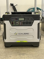 Goal Zero Yeti 1250 Solar Generator w/Battery and Charger – Working Condition