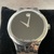 Movado Veturi Stainless Steel Watch 40mm Black Museum Dial – Model 0607415