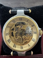 Steinhausen TW783G Leonardo Skeleton 25-Jewel Swiss Automatic – No Box/Papers