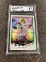 Panini Shohei Ohtani 20185 Panini Studio #3 Rookie CCG 9.5