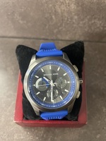 Michael Kors MK8375 Outrigger Chronograph Men's Watch Grey/Blue Dial 43mm