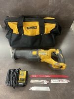 DeWALT DCS388 60V Flexvolt Brushless Reciprocating Saw Kit: 6Ah Battery, Charger