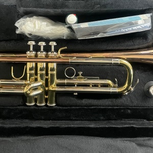 Jean Baptiste JBTP480L Trumpet w/ Case, Gloves, & Cleaning Kit