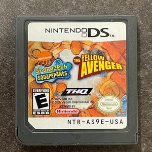 Spongebob Squarepants - The Yellow Avenger for Nintendo DS - Cartridge Only