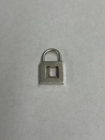 Tiffany & Co. L Alphabet Lock Letter Initial Charm Sterling Silver