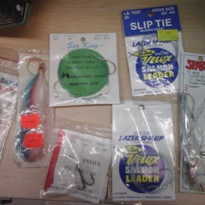 Fishing leaders and hardware