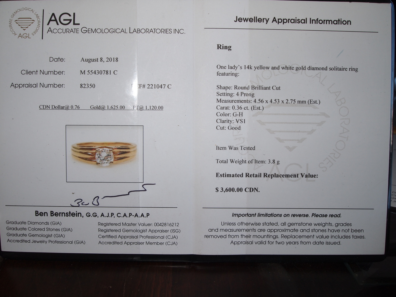 Yellow Gold Select Ring > undefined3.8g/14kt size 6 